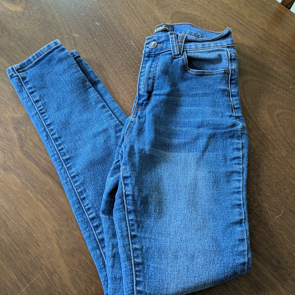 Stag Jeans - Classic Blue Denim Skinny Size 7